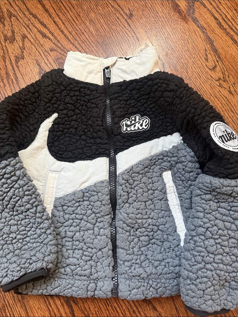 Nike Toddler Sherpa Zip Hoodie Jacket